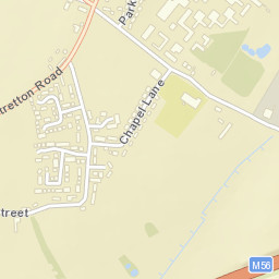 Appleton Thorn Street Map