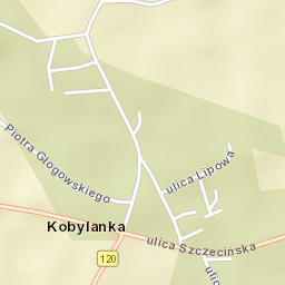 Kobylanka Street Map