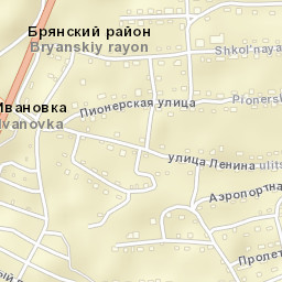 Ivanovka Street Map