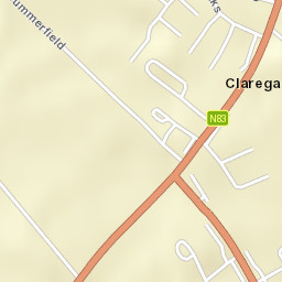 Claregalway Street Map
