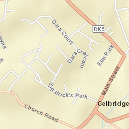 Celbridge Street Map