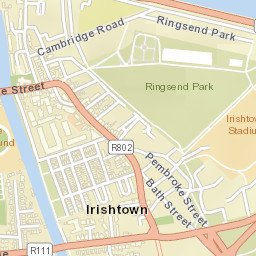 Ringsend Street Map