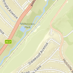 Abbeydale Road South, Sheffield, South Yorkshire Street Map