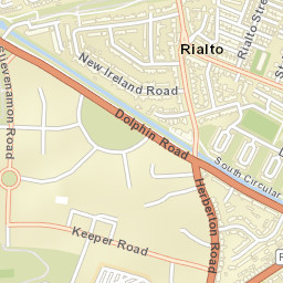 Rialto Street Map