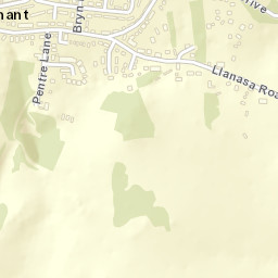 Gronant Street Map