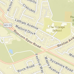 Runcorn Spur Road, Runcorn, Halton WA7 Street Map