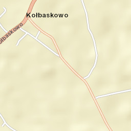 Kołbaskowo Street Map