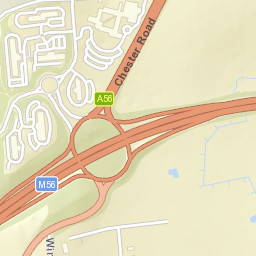 Chester Road, Warrington, Halton WA4 4GB Street Map