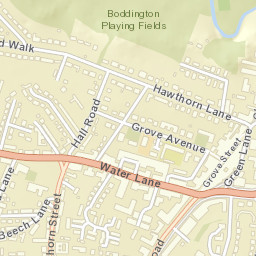 Wilmslow Street Map