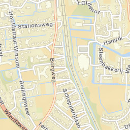 Winsum Street Map