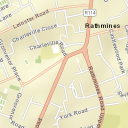 Rathmines Street Map
