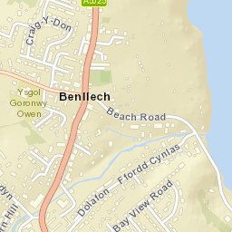Benllech Street Map