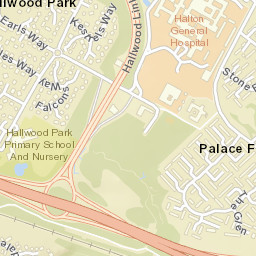 Palace Fields Ave, Halton, Runcorn WA7, UK Street Map
