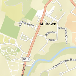 Milltown Street Map