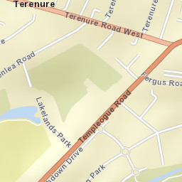 Terenure Street Map