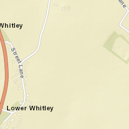 6 Street Lane, Lower Whitley, Warrington Street Map