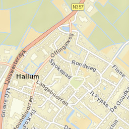 Hallum Street Map