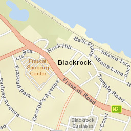 Blackrock Street Map