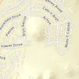 Deganwy Street Map