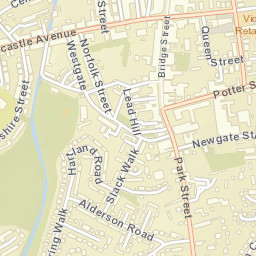 Worksop Street Map