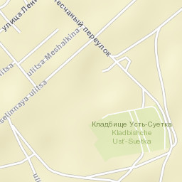 Verkh-Suetka Street Map
