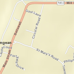 Daingean Street Map