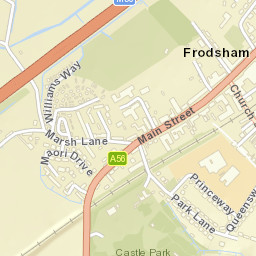Frodsham Street Map