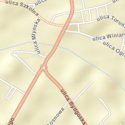 Krajenka Street Map