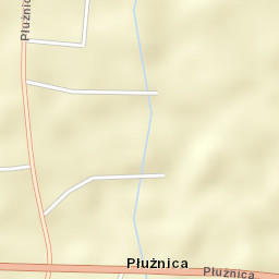 Płużnica Street Map