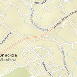 Vlasikha Street Map