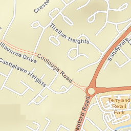 Galway City Street Map