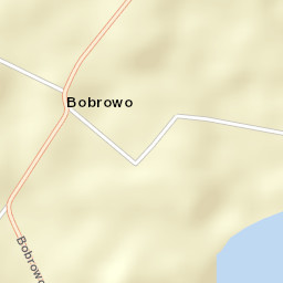 Bobrowo Street Map