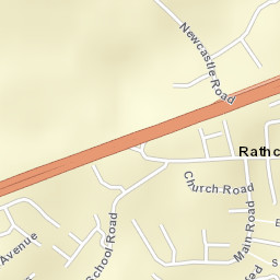 Rathcoole Street Map