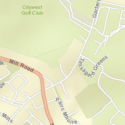Saggart Street Map