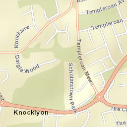 Ballyboden Street Map