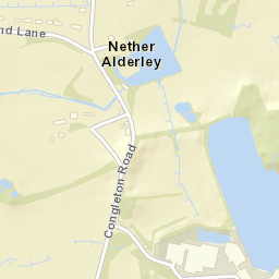 Congleton Road, Macclesfield, Cheshire East Street Map