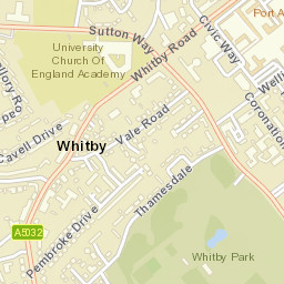 Civic Way, Ellesmere Port, Cheshire West and Street Map