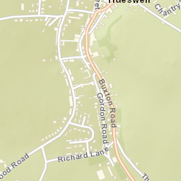 Tideswell Street Map