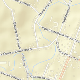 Gorodishche Street Map