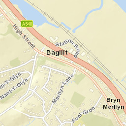 Bagillt Street Map