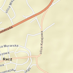 Recz Street Map