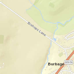 189-190 Green Lane, Buxton, Derbyshire Street Map