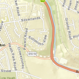 Buxton Street Map