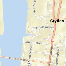 Gryfino Street Map
