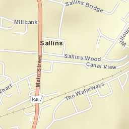Sallins Street Map