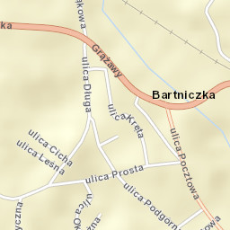 Bartniczka Street Map