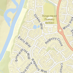 Regency Way, Northwich, Cheshire West and Chester CW9, UK Street Map