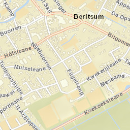 Berltsum Street Map