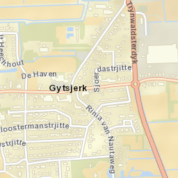 Gytsjerk Street Map