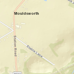 Mouldsworth Street Map